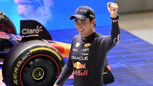 Checo Pérez ha logrado su segundo triunfo del año en Singapur