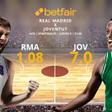 Real Madrid vs. Club Joventut Badalona: horario, TV, bajas, estadísticas y pronósticos del Partido 2