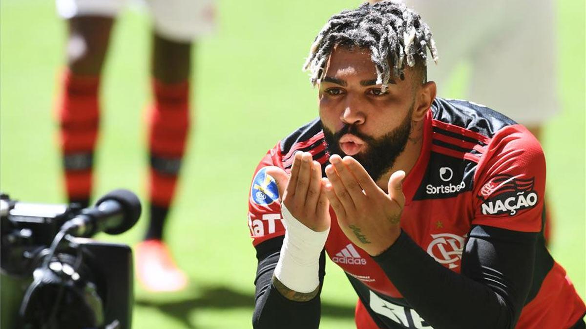 Gabigol lleva tres temporadas al más alto nivel en el Flamengo