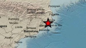 Un terremoto de 3,4 de magnitud se hace notar en Girona Un terremoto de 3,4 de magnitud se hace notar en Girona