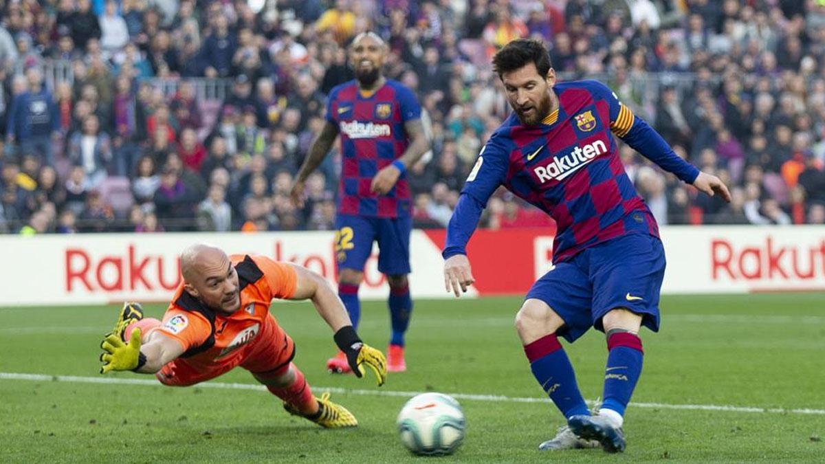 Leo Messi le ha marcado 20 goles al Eibar en 11 partidos