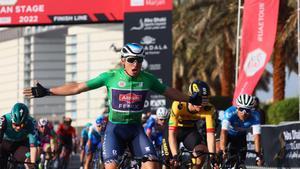 Philipsen, el más fuerte en los esprints del UAE Tour