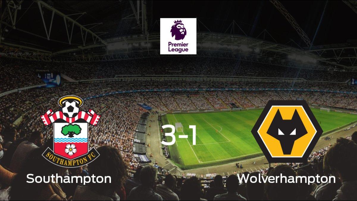 Southampton 31 Wolverhampton Wanderers Southampton 31 Wolverhampton