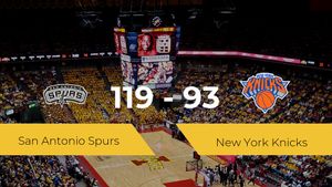 Triunfo de San Antonio Spurs ante New York Knicks por 119-93 Triunfo de San Antonio Spurs ante New York Knicks por 119-93