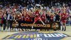 Imagen de la victoria del Girona de baloncesto