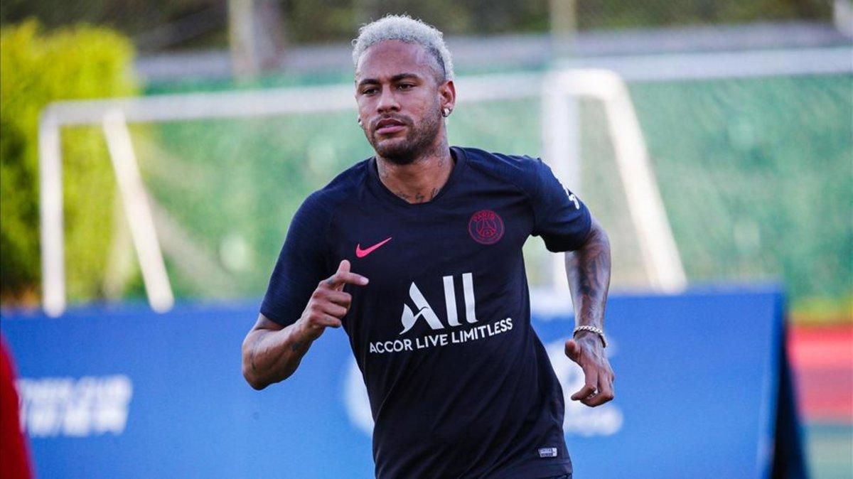 Neymar se entrenará en solitario Neymar se entrenará en solitario