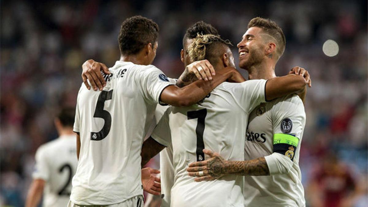 El Real Madrid vence y convence ante la Roma
