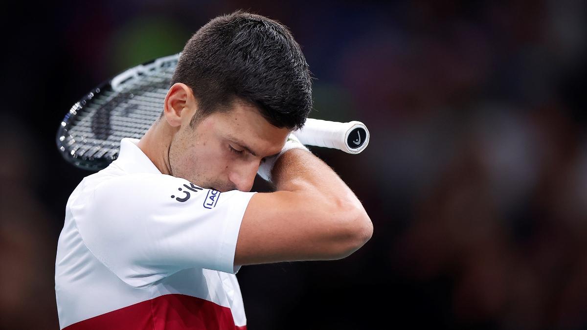 Djokovic, a cuartos de final tras la lesión de Monfils