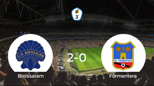 El Binissalem consigue la victoria frente al Formentera (2-0) El Binissalem consigue la victoria frente al Formentera (2-0)