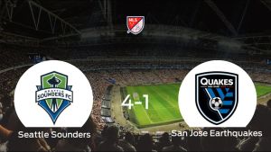 El Seattle Sounders se lleva el triunfo tras golear 4-1 al San Jose Earthquakes El Seattle Sounders se lleva el triunfo tras golear 4-1 al San Jose Earthquakes