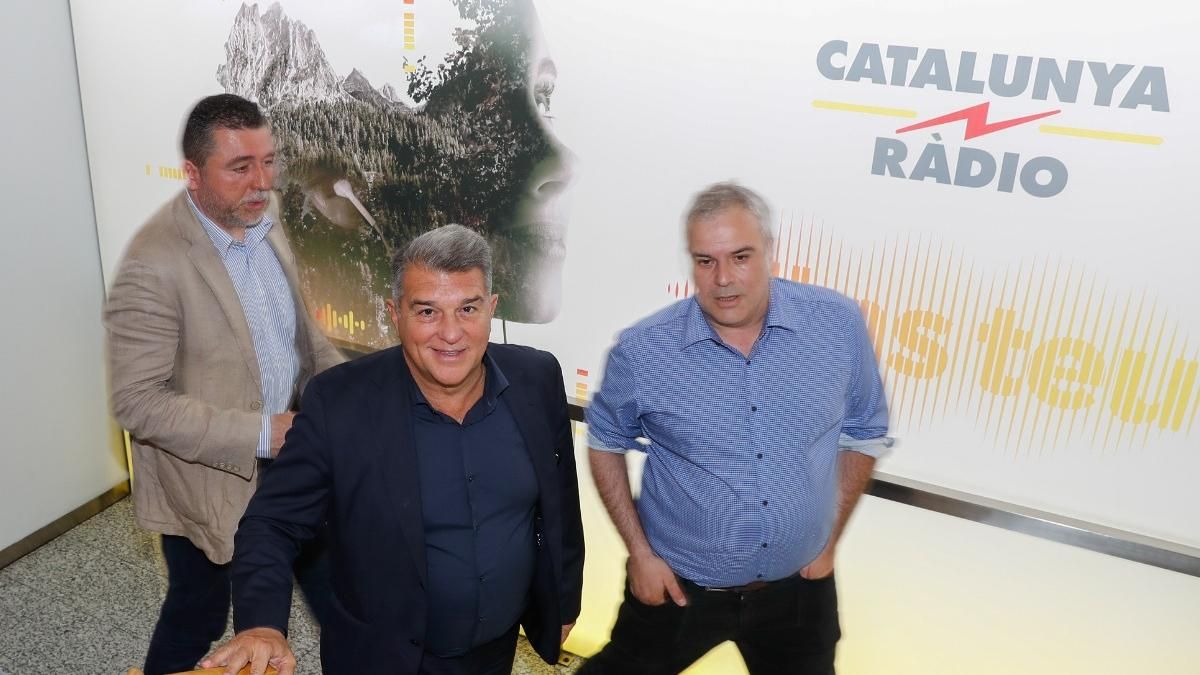 Laporta, en Catalunya Ràdio Laporta, en Catalunya Ràdio