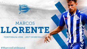 El canterano madridista Marcos Llorente, nuevo jugador del Alavés El canterano madridista Marcos Llorente, nuevo jugador del Alavés