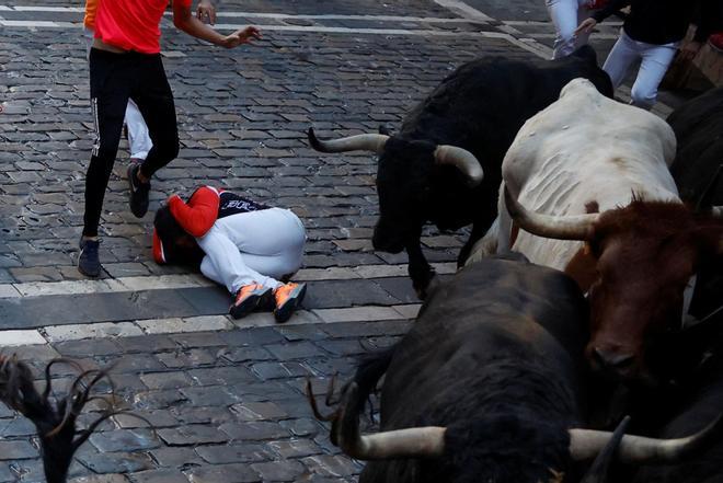 Vuelve a ver el encierro de hoy de Sanfermines 2022 repetido