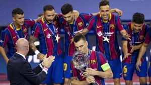 El Barça ganó su tercera Champions en octubre en el Palau El Barça ganó su tercera Champions en octubre en el Palau