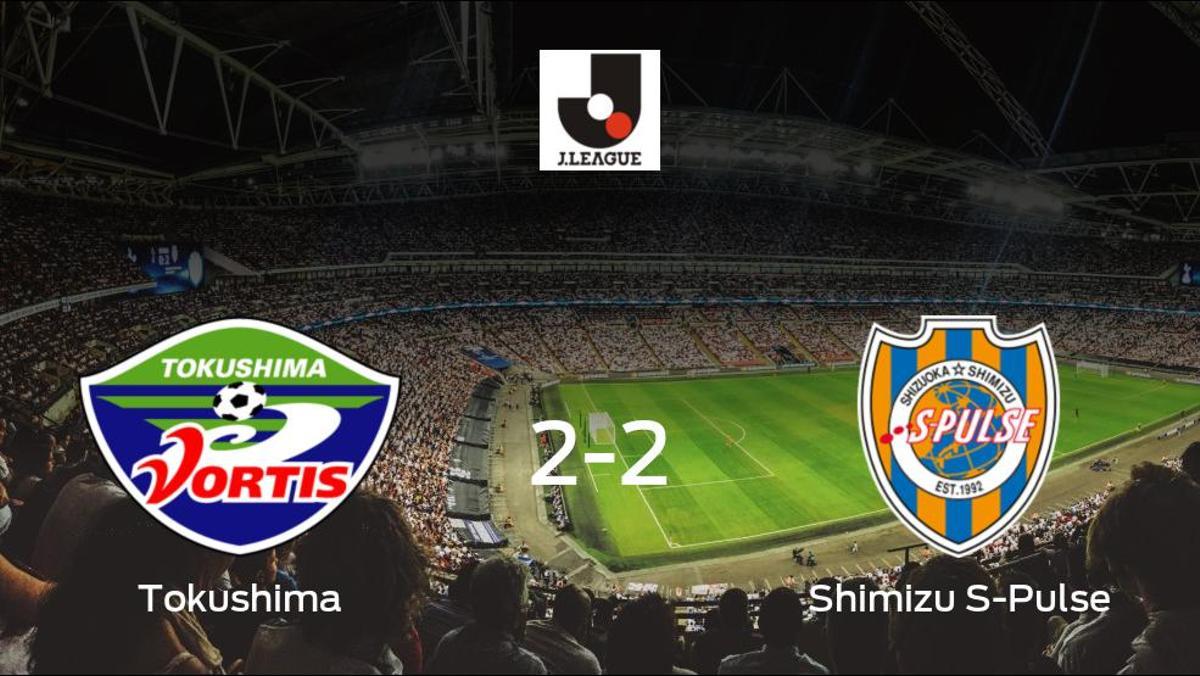 El Tokushima Vortis Y El Shimizu S Pulse Empatan 2 2 Y Se Reparten Los Puntos