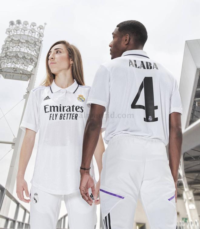 La camiseta del Real Madrid para la temporada 2022/23