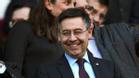 El presidente del FC Barcelona, Josep Maria Bartomeu, está feliz por la renovación de Francisco Javier Garcia Pimienta