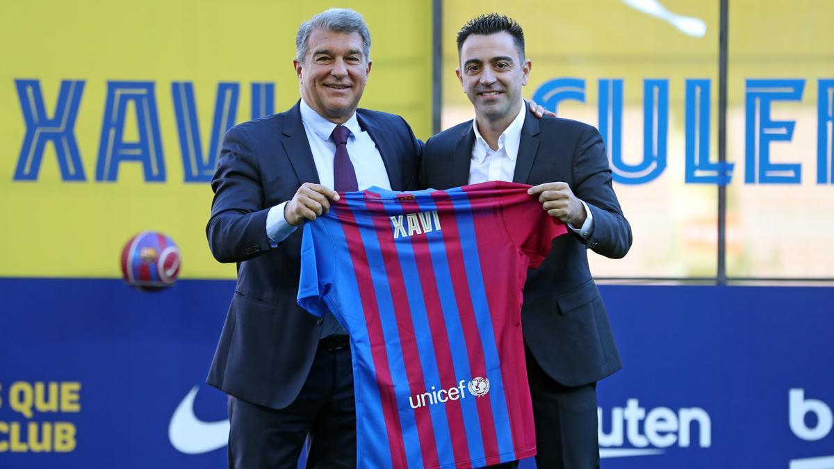 Joan Laporta: Estamos orgullosos de Xavi
