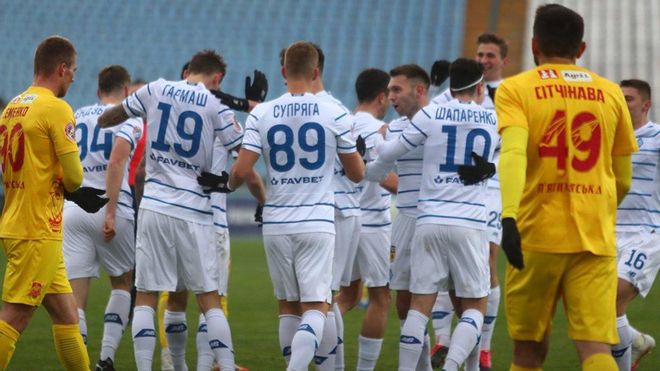 El Dynamo ganó con solvencia al Inhulets El Dynamo ganó con solvencia al Inhulets