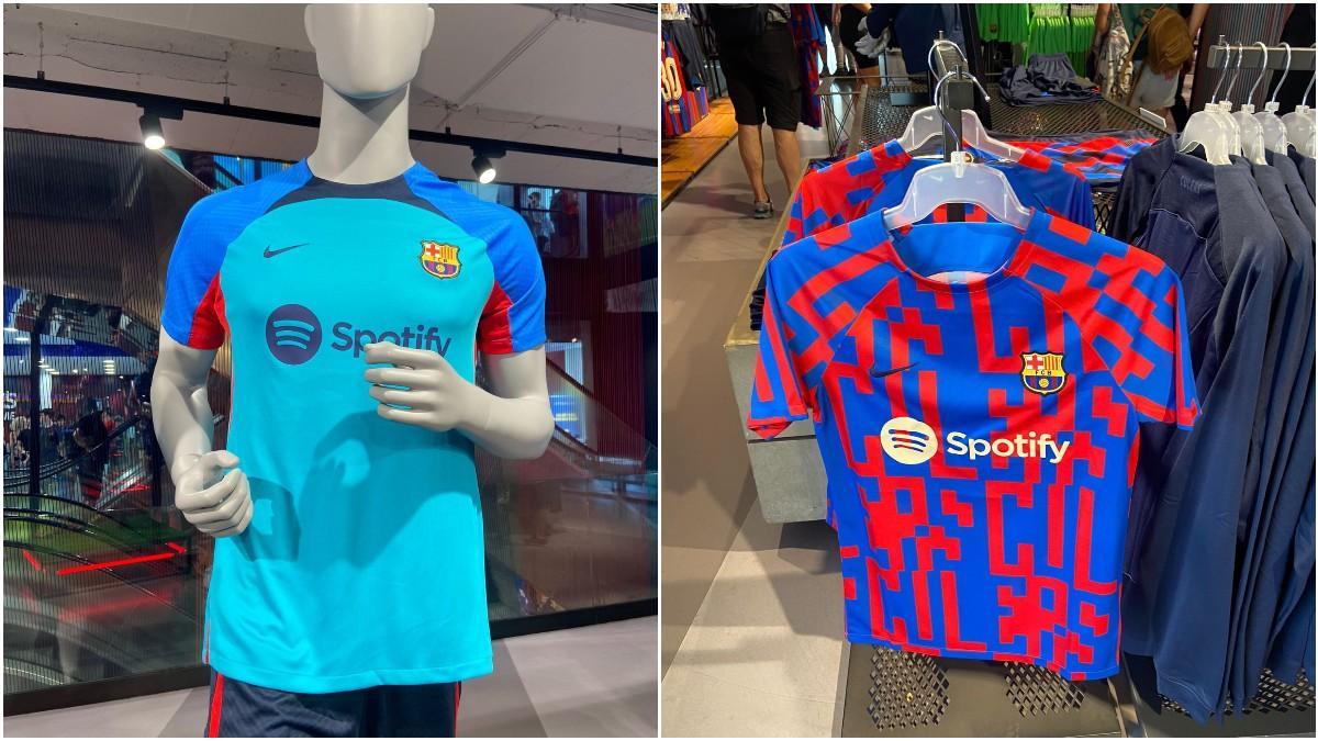 Así serán las camisetas de entrenamiento del Barça para la temporada 2022/23