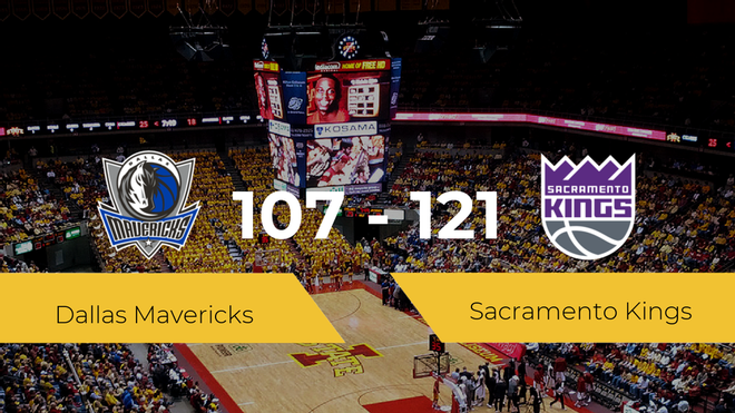 Sacramento Kings consigue vencer a Dallas Mavericks (107-121) Sacramento Kings consigue vencer a Dallas Mavericks (107-121)