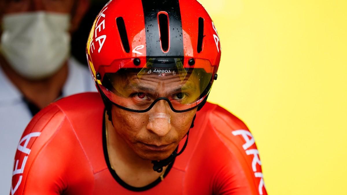 Nairo Quintana, durante el Tour de Francia 2022