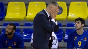 Jasikevicius no salió demasiado contento Jasikevicius no salió demasiado contento