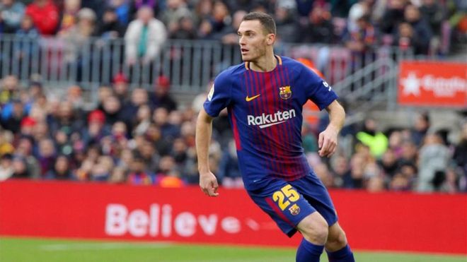Vermaelen ha aprovechado la ausencia de Umtiti Vermaelen ha aprovechado la ausencia de Umtiti