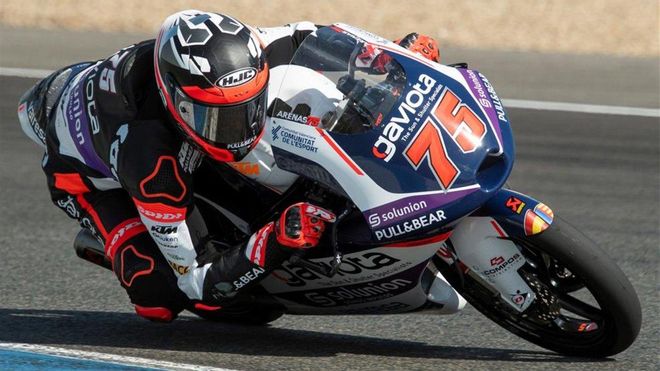 Albert Arenas en acción con su KTM Albert Arenas en acción con su KTM