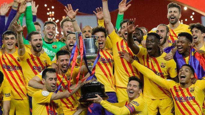 El FC Barcelona, campeón de la Copa del Rey 2020-21 El FC Barcelona, campeón de la Copa del Rey 2020-21