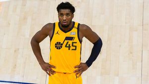 Donovan Mitchell, la estrella de los Utah Jazz Donovan Mitchell, la estrella de los Utah Jazz