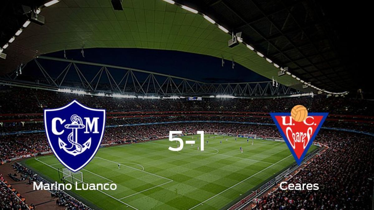 El Marino Luanco se queda con los tres puntos ante el UC Ceares (5-1) El Marino Luanco se queda con los tres puntos ante el UC Ceares (5-1)