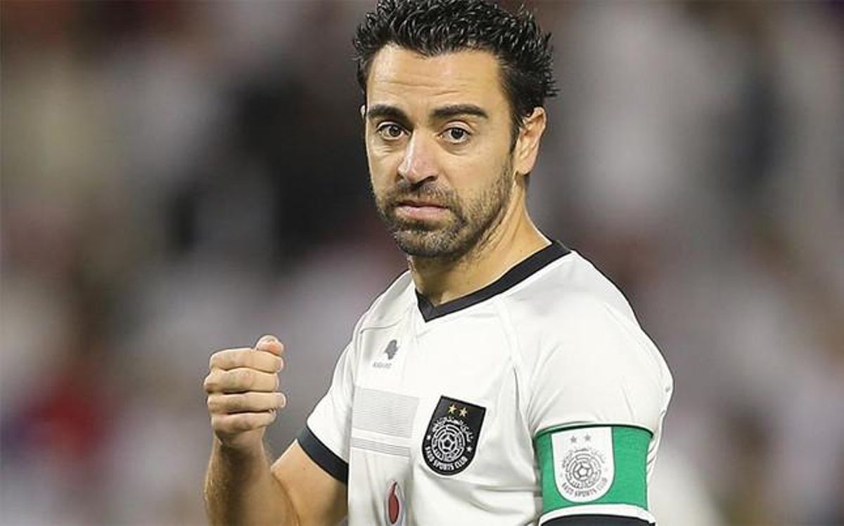 Xavi Hernández juega en Catar Xavi Hernández juega en Catar