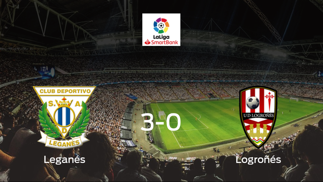 El Leganés suma tres puntos tras pasar por encima del Logroñés (3-0) El Leganés suma tres puntos tras pasar por encima del Logroñés (3-0)