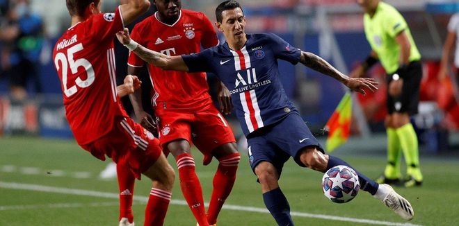 Di María en la última final de la Champions Di María en la última final de la Champions
