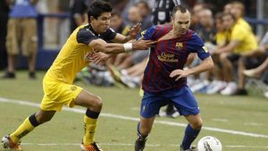El FC Barcelona jugó en agosto de 2011, contra el América mexicano, su último partido en la International Champions Cup El FC Barcelona jugó en agosto de 2011, contra el América mexicano, su último partido en la International Champions Cup