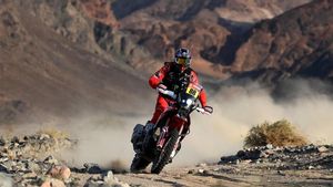 Barreda ha abandonado el Dakar en la penúltima etapa después de un error en el repostaje Barreda ha abandonado el Dakar en la penúltima etapa después de un error en el repostaje
