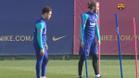 El entrenamiento del Barça con la novedad de Dest para preparar el partido de Copa