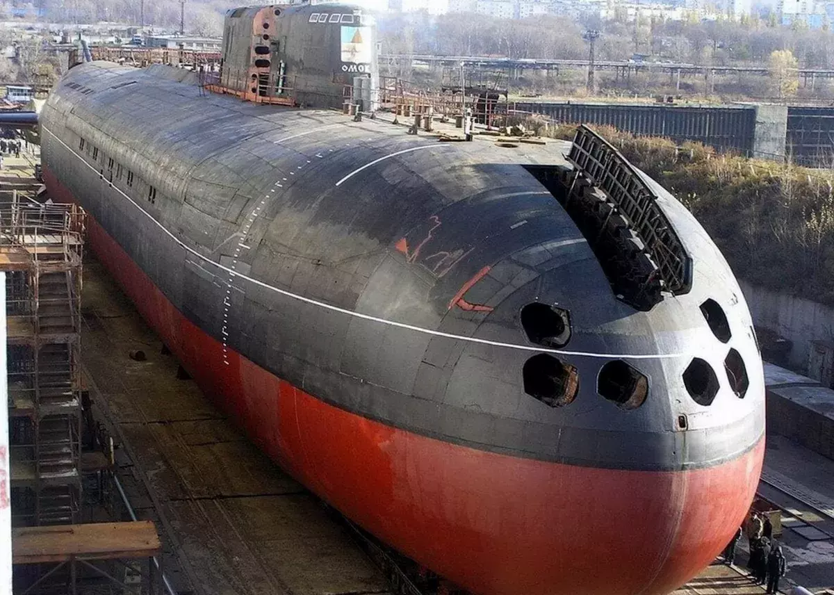 El submarino Belgorod, en una imagen de archivo.