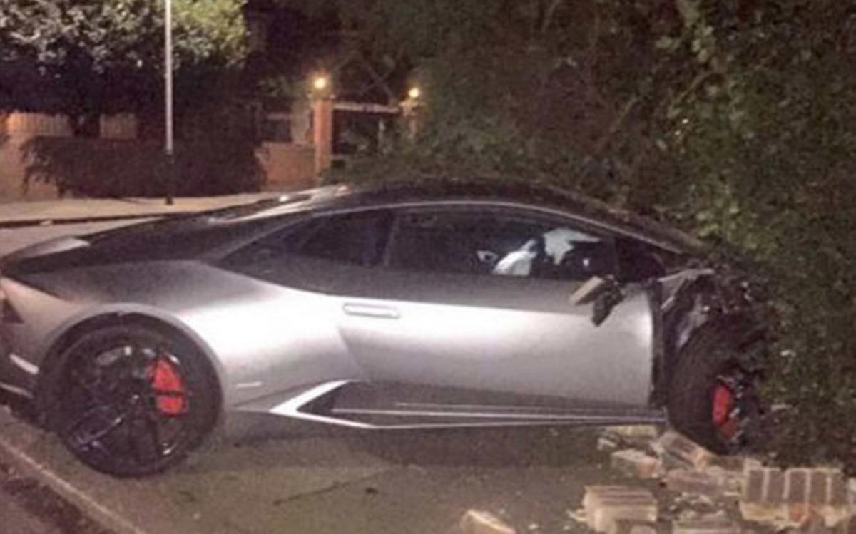 Diafra Sakho destroza su Lamborghini