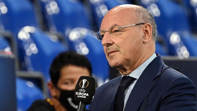 Beppe Marotta, consejero delegado del Inter de Milán Beppe Marotta, consejero delegado del Inter de Milán