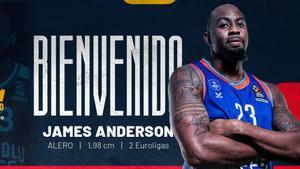 James Anderson, nuevo jugador de UCAM Murcia