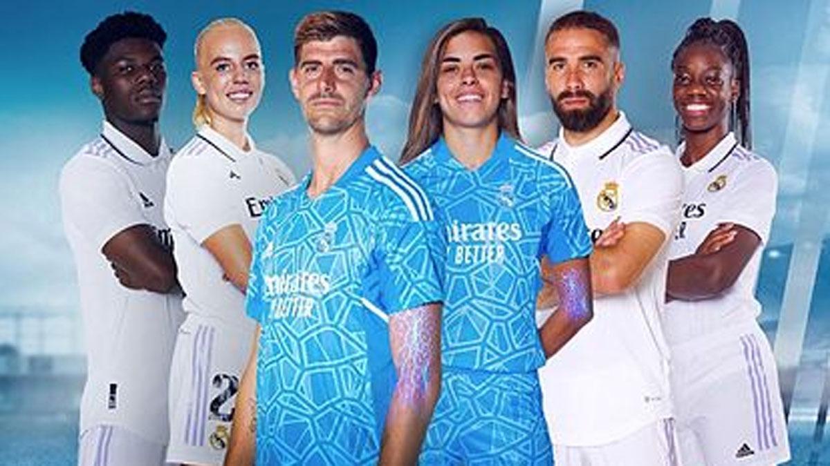 Futbolistas del Real Madrid masculino y femenino son la imagen de la campaña