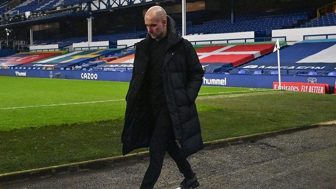 Pep Guardiola, entrenador del City Pep Guardiola, entrenador del City