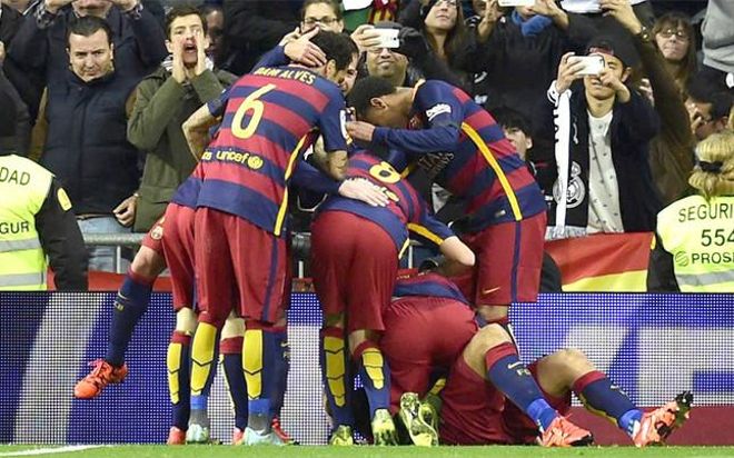 El Barça dio un recital en el Bernabéu El Barça dio un recital en el Bernabéu