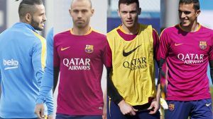 Douglas, Mascherano, Vermaelen y Masip no tienen totalmente definido su futuro en el Barça 2016/17 Douglas, Mascherano, Vermaelen y Masip no tienen totalmente definido su futuro en el Barça 2016/17