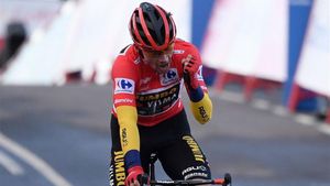 Roglic, ganador de la Vuelta 2020. Roglic, ganador de la Vuelta 2020.