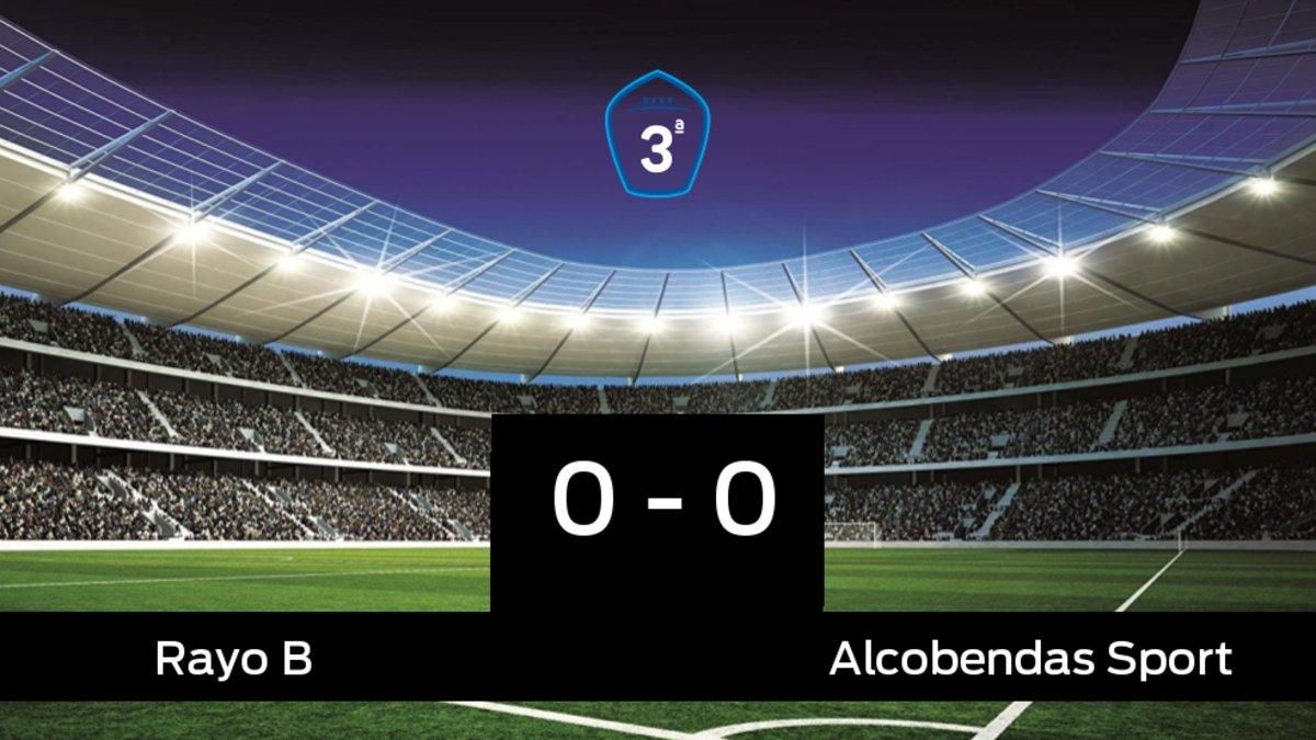 Empate entre Rayo B y Alcobendas Sport Empate entre Rayo B y Alcobendas Sport