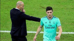 Zinedine Zidane no tiene a Luka Jovic entre sus primeras opciones en la delantera Zinedine Zidane no tiene a Luka Jovic entre sus primeras opciones en la delantera