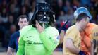 Darth Vader se calzó los patines en el Palau